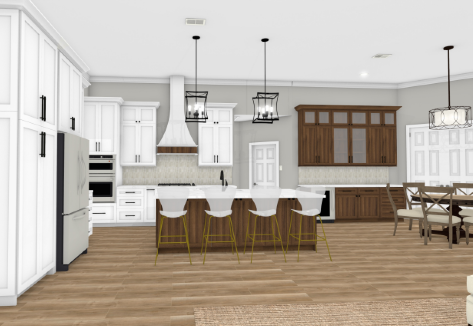 Brownstone Kitchen Rendering